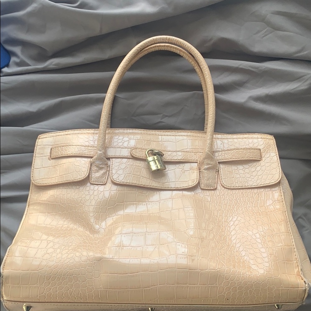Bone coloured purse